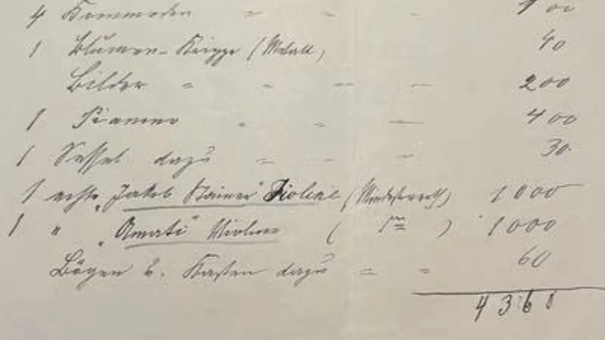 search for a violin lost during the Holocaust 2