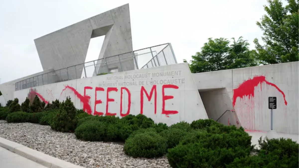 Canada National Holocaust Monument Defaced in 2025