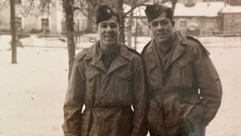 Twin brothers Howard and Hibby Margol